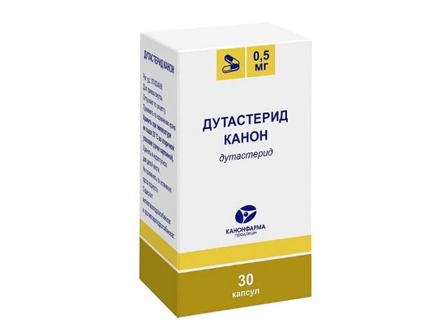 дутастерид канон 500мг. №30 капс. /канонфарма/ 1948