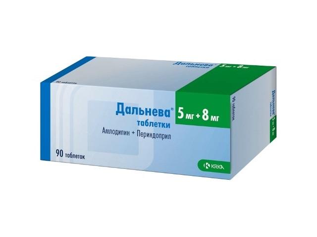 дальнева 5мг.+8мг. №90 таб.