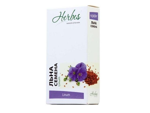 льна семена 100г. /хербес/