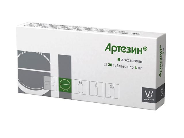 артезин 4мг. №30 таб. 2325