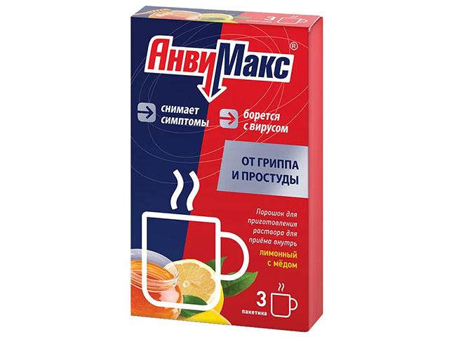 анвимакс №3 лимон+мед саше 3836