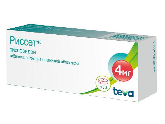 риссет 4мг. №20 таб. п/о 3646