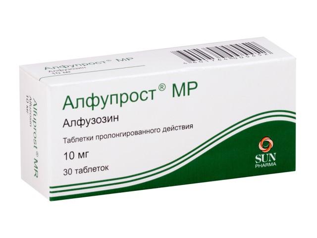 алфупрост мр 10мг. №30 таб.пролонг.5452