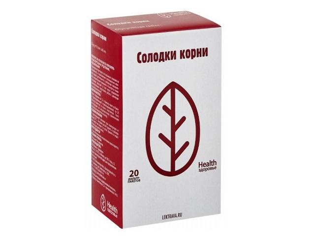солодки корень 1,5г. №20 /здоровье/ 1805