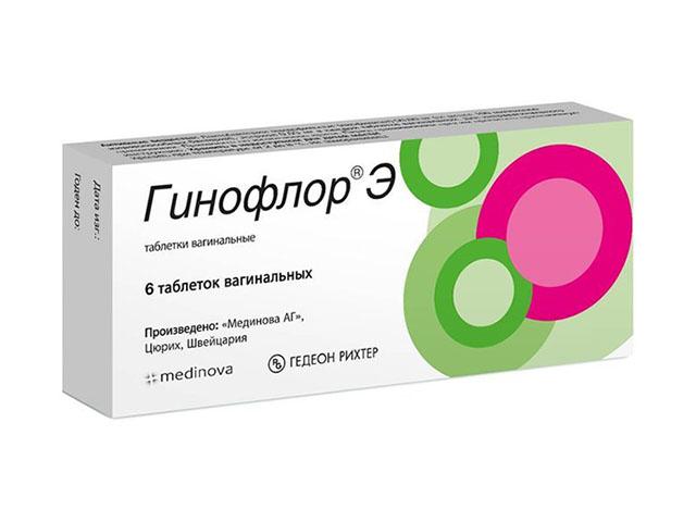 гинофлор э №6 таб.ваг. 8601