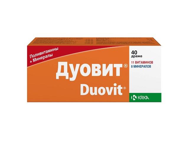 дуовит №40 таб. п/о /krka/ 9943