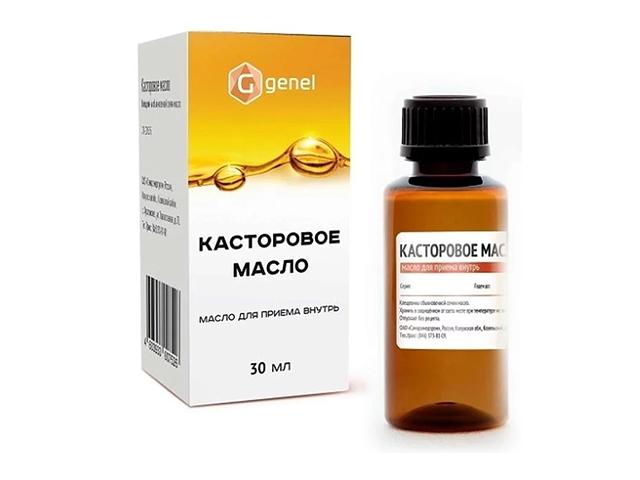 масло касторовое для приема внутрь и наруж.прим 30мл