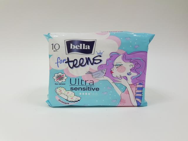белла прокладки тинс ультра сенситив №10 [bella teens]