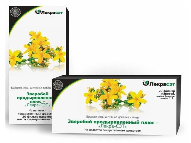 зверобой продырявленный плюс 1,5г. №20 пак.  /лекра-сэт/