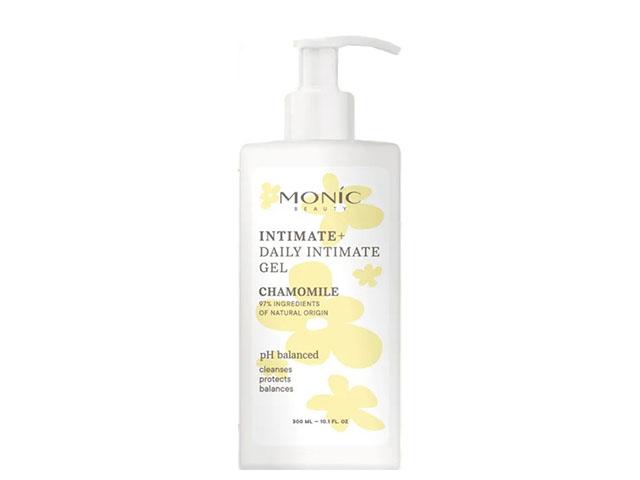 monic beauty intimate+ мягкий гель д/интимной гигиены с экстрактом ромашки 300мл