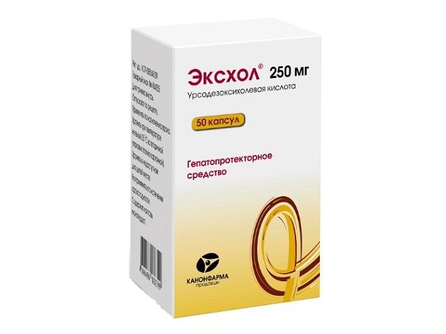 эксхол 250мг. №50 капс. /канонфарма/ 2689