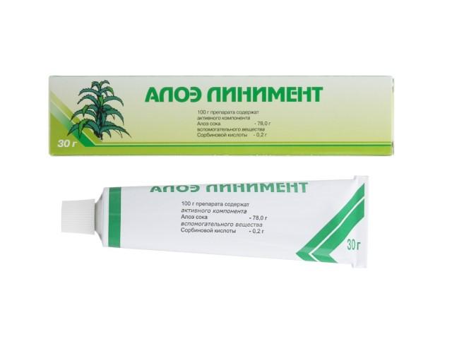 алоэ линимент 30г.