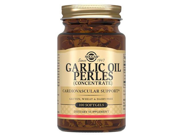 солгар чесночное масло перлес №100 капс.