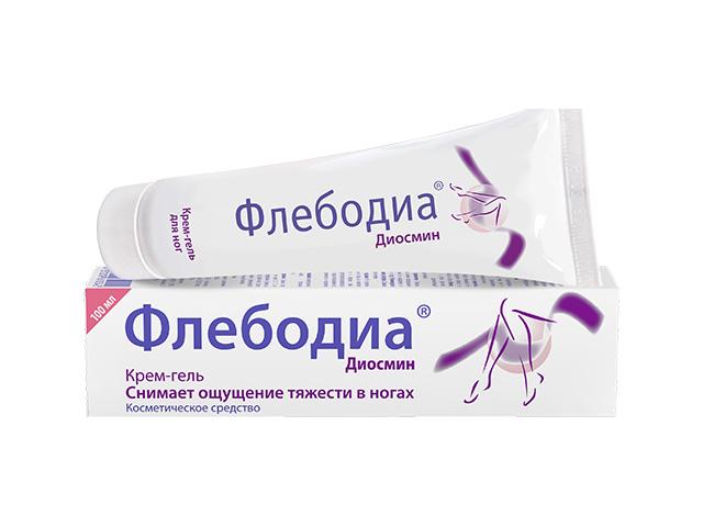 флебодиа крем-гель д/ног 100мл.