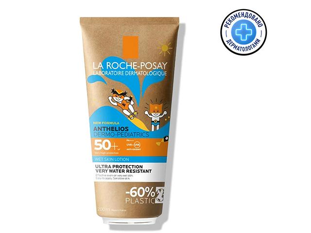 ля рош-позе антгелиос гель д/лица и тела дермо педиатрикс ветскин  spf50+ 200мл. [lrp]