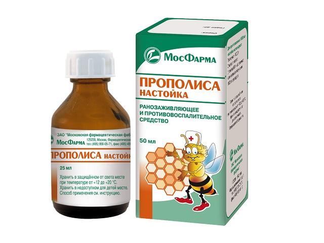прополиса настойка 25мл. и/у /московская/