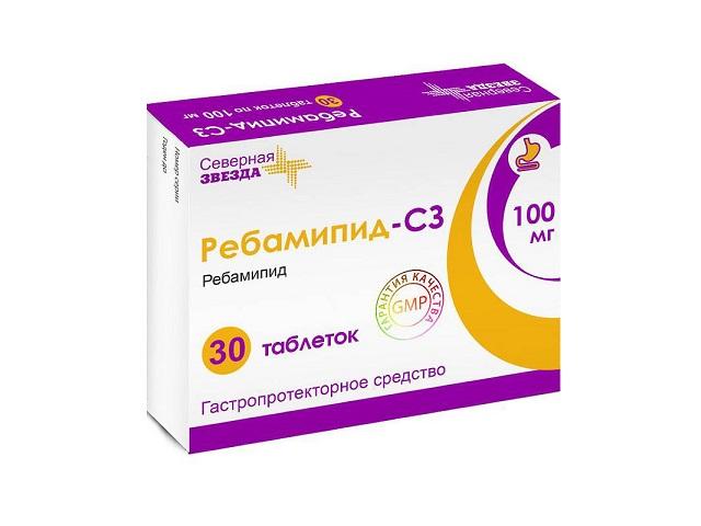 ребамипид - сз 100мг.№30 таб. 3545