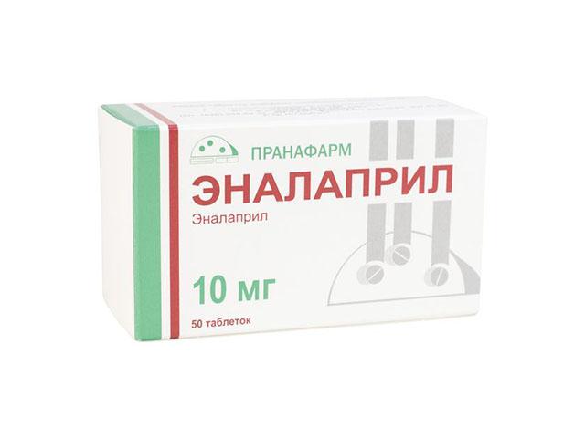 эналаприл 10мг n50 табл /пранафарм/ 3723