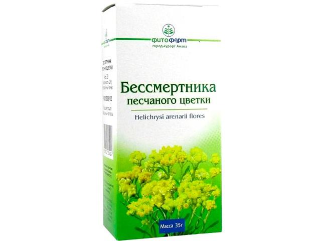 бессмертника песчаного цветки 35г. /фитофарм/ 1429