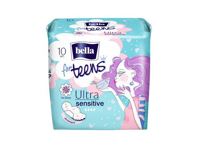 белла прокладки тинс ультра сенситив №10 [bella teens]