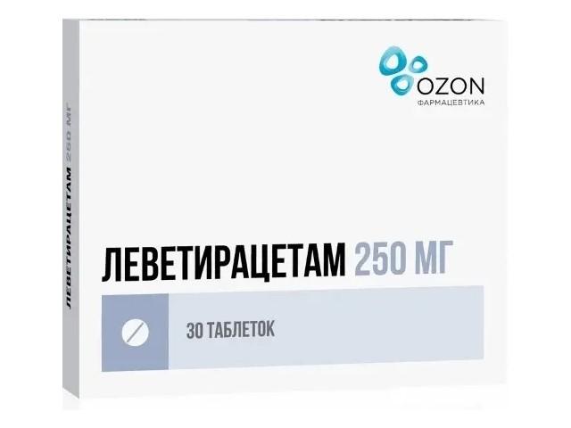 леветирацетам 250мг. №30 таб. /озон/ 2991