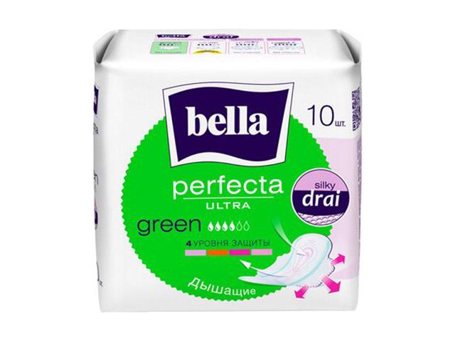 белла прокладки перфекта ультра зел. №10 [bella]