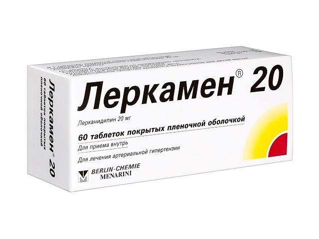 леркамен 20мг. №60 таб. п/о /берлин хеми/4401