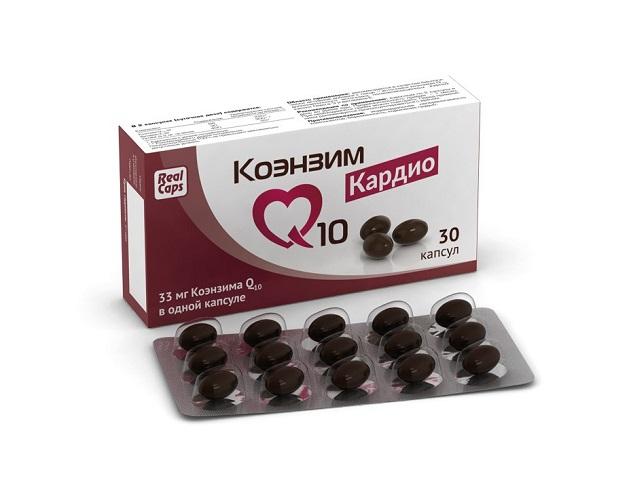 коэнзим q-10 кардио 500мг. №30 капс.