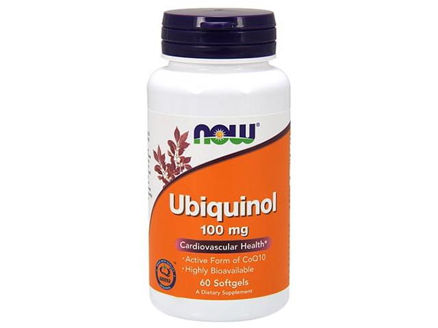 *now foods убихинон 100мг. №60 кап. 3142 (ог-00000065)