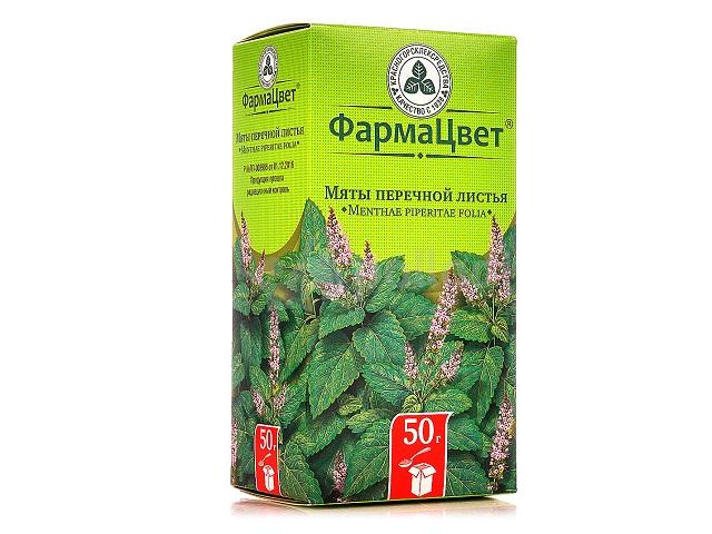 мяты перечной лист 50г. (мята) /красногорск/ 7296