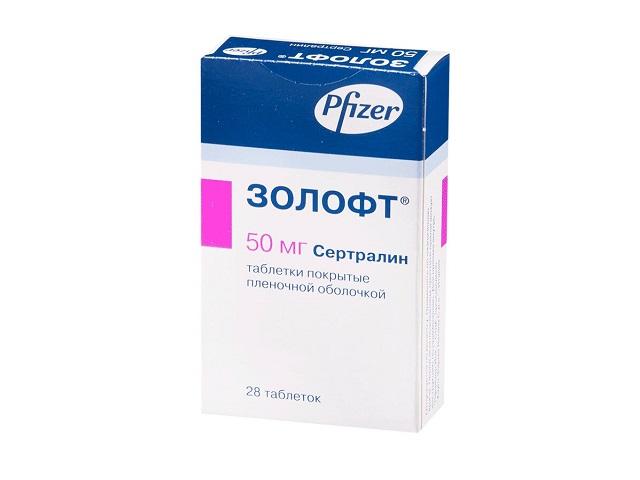 золофт 50мг. №28 таб. п/п/о 5251