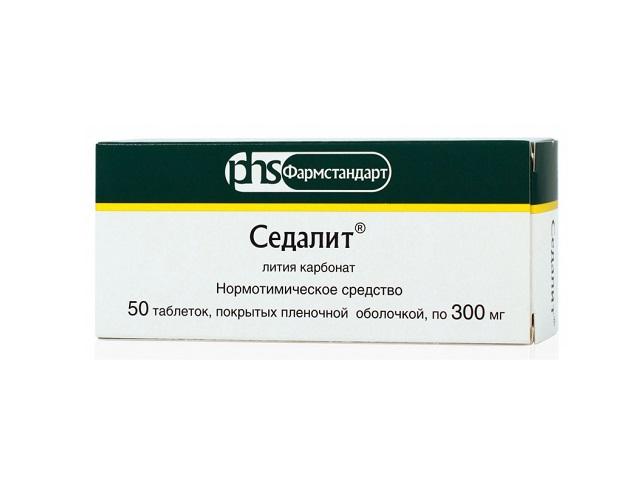седалит 300мг. №50 таб. п/о 4703