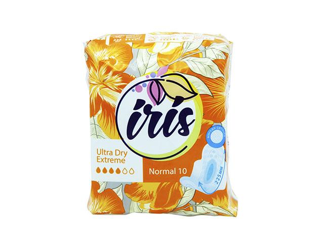 ирис прокладки ultra normal dry extreme №10