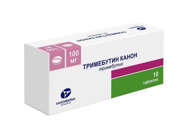 тримебутин-канон 100мг.№10 таб.