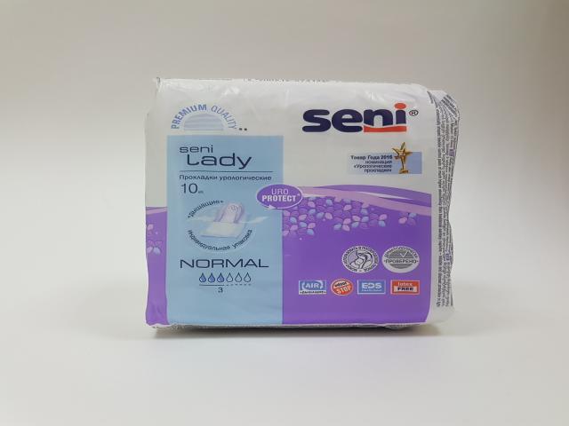 сени прокладки урол. леди нормал №10 (3 капли) [seni]