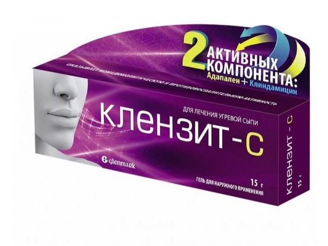 клензит с 15г. гель