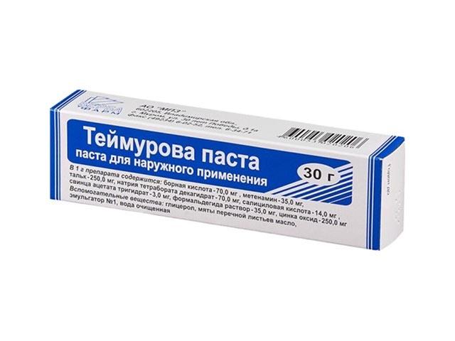 теймурова паста 30г./муромский/ 0206