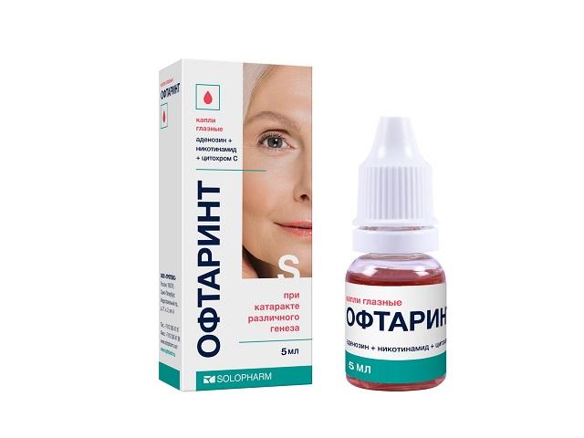 офтаринт 10мл. капли глазные фл.-кап.