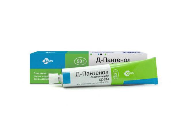 д-пантенол 5% 50г. крем /эгис/ядран/ 7275