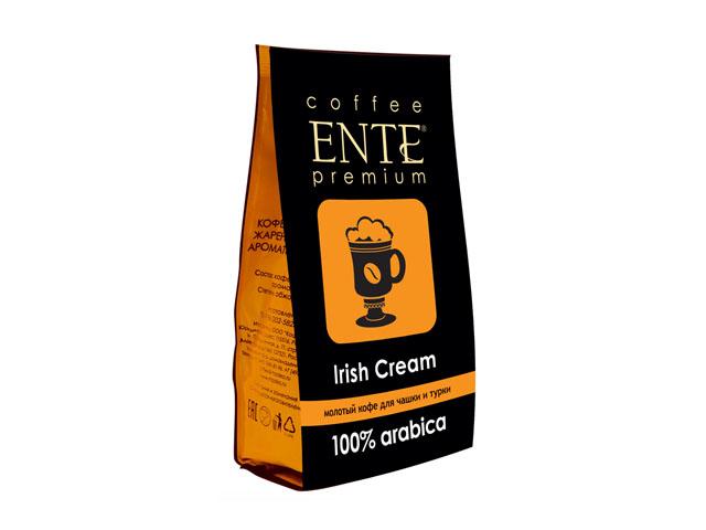 *мадео irish cream, кофе молотый ente 0.2 кг. б1000007984
