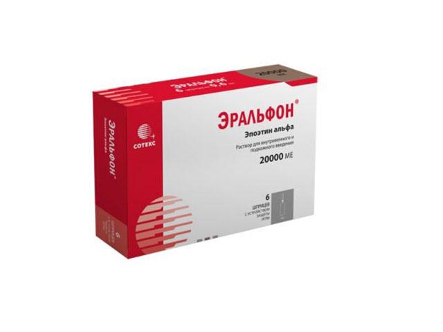 эральфон 2000ме/0,5мл. №6 шприц