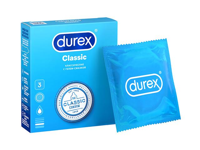 дюрекс презерватив classic №3 [durex]