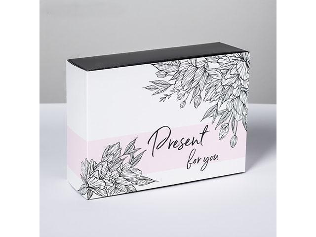 *коробка cкладная present for you. 20 х 15 х 8 см. 4796793