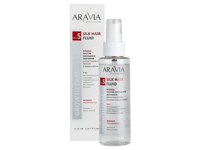aravia professional флюид против секущихся кончиков для интенсивного питания и защиты волос 110мл
