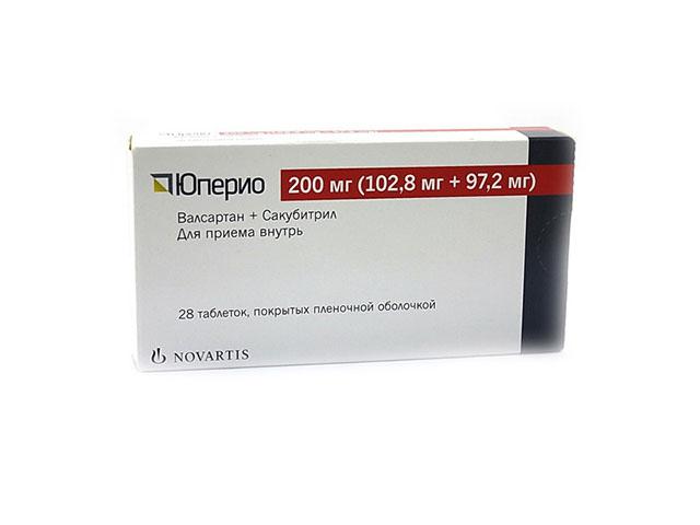 юперио 200мг.(102,8мг+97,2мг.) №28 таб.п/п/об.