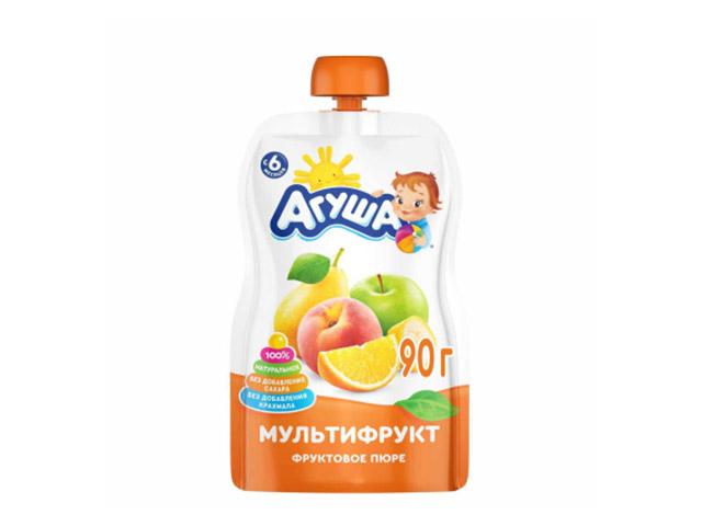 агуша пюре 90г. мультифрукт