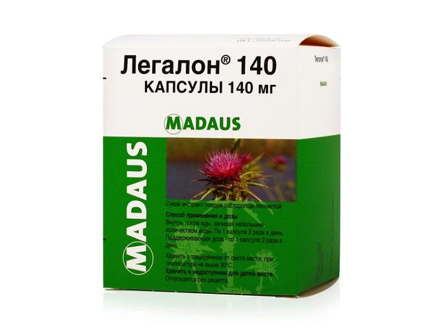 легалон 140мг. №30 капс.