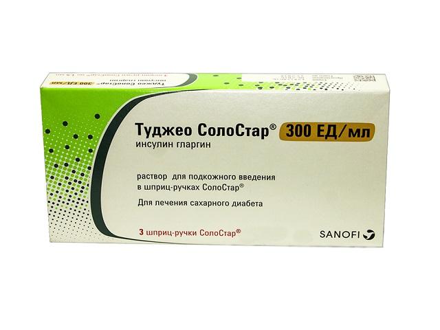 туджео солостар 300ед/мл. 1.500мл. №3 р-р д/п/к картридж шприц-ручка