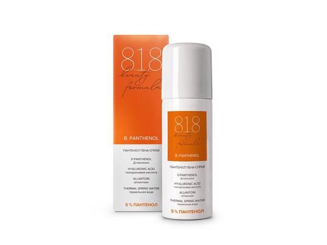 818 beauty formula estiqe пантенол спрей-пена фл. 130 мл
