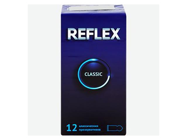 reflex classic презервативы из натурального латекса в смазке n12